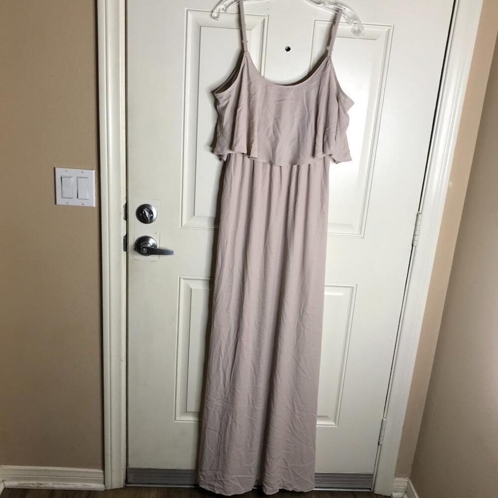 Show Me Your Mumu Women's Caitlin Ruffle Maxi Cold Shoulder Dress NEW ~ Size S
